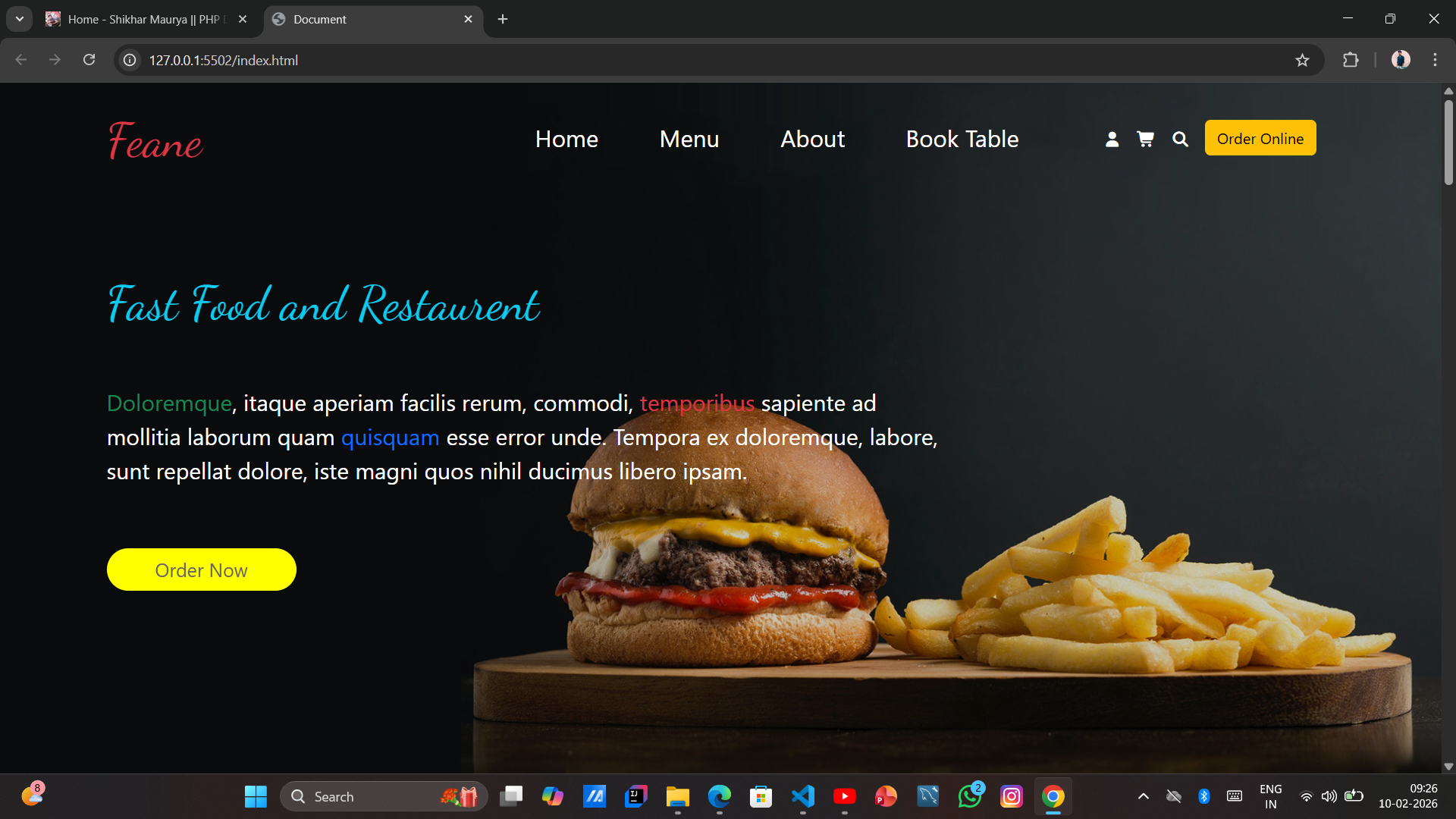 Shikhar Maurya | Full Stack PHP Developer
